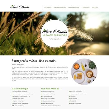 création site internet naturopathe