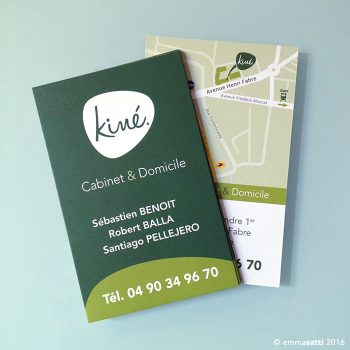 création carte de visite
